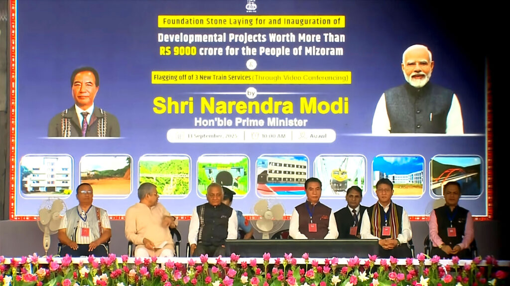 Mizoram visit PM Modi